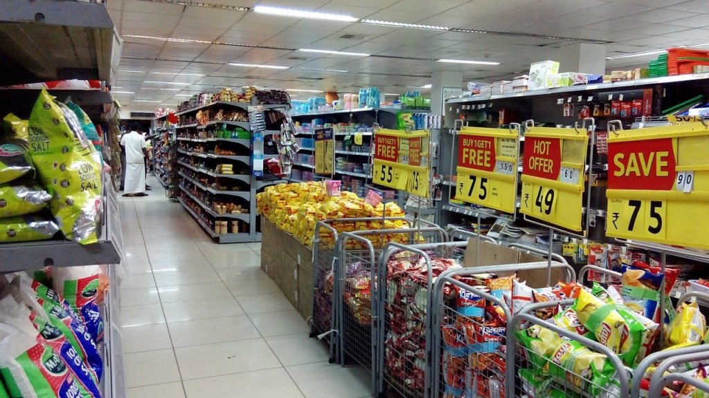 スーパーマーケットのイメージ